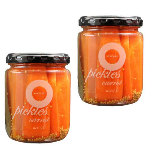 <送料込>NORTH FARM STOCK 北海道 キャロット ピクルス 240g×2本同梱可です 北海道 お土産 野菜 サラダ プレゼント ギフト お取り寄せ(TSB)