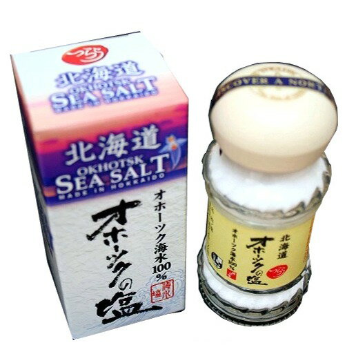 Salts - つらら オホーツクの塩 55g ビン北海道 お土産 ご当地 ギフト おにぎり まぜごはん お取り寄せ