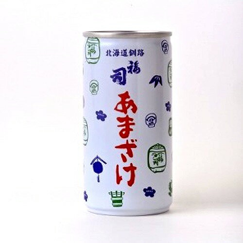 ＜特別送料込＞北海道限定 福司酒造 福司あまざけ (甘酒)190g×20本1ケース アルコール分1％未満北海道 ..