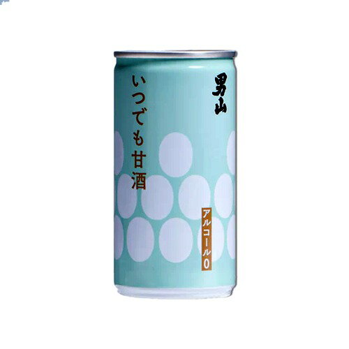 ＜特別送料込＞北海道限定 男山酒造 いつでも甘酒 (あまざけ)190g×30本1ケース アルコール分0％北海道 ..