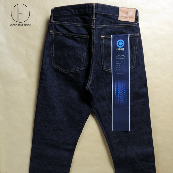 JAPAN BLUE JEANS ジャパン ブルー ジーンズ CIRCLE サークル 14.8oz ヴィンテージ 赤耳 ストレート J301