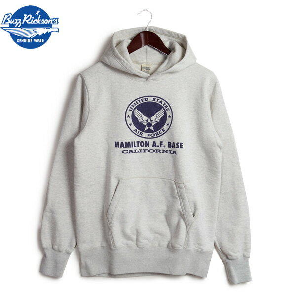 BUZZ RICKSON'S バズリクソンズ スウェット パーカー “HAMILTON A.F. BASE” BR69068