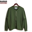 BARNS バーンズ ミリタリー サーマル カーディガン BH234005