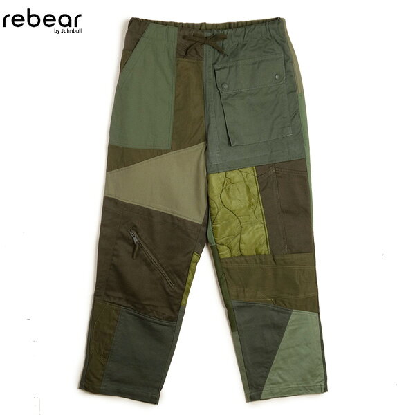 樂天商城 - rebear リベア by Johnbull ミリタリー パッチワーク パンツ RE251P06