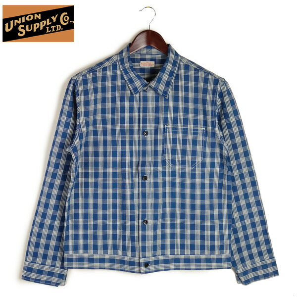 樂天商城 - UNION SUPPLY ユニオン・サプライ PALAKA CHECK パラカ チェック シャツ ブラウス US15901 東洋エンタープライズ