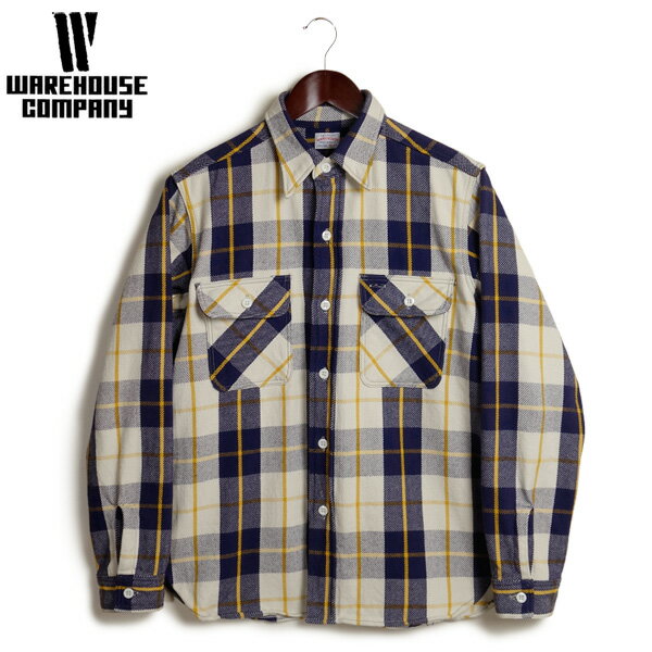 WAREHOUSEϥFLANNELSHIRTSեͥ륷Lot.3104Bҥ󥦥åѤߡ