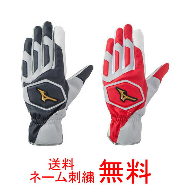 【ネーム刺繍無料】ミズノプロ(mizuno pro)　走塁用手袋　両手用　1EJET120【送料無料/野球用品】