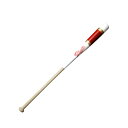 ★久保田スラッガー ノックバット 朴×メープル BAT-836 ホワイト×レッド×ゴールド【野球用品】