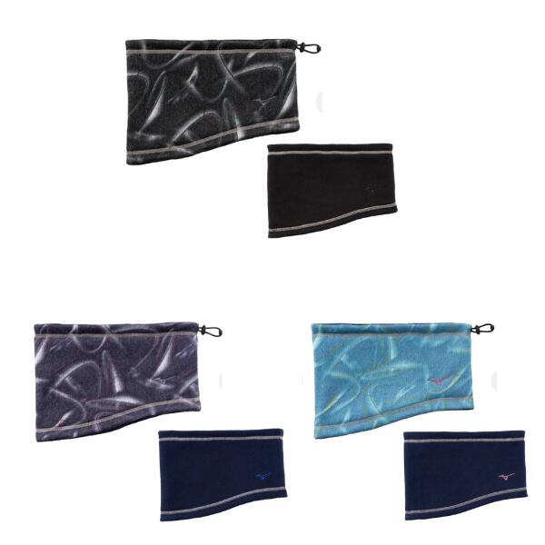 【ネーム刺繍無料】★ミズノ(mizuno)　ジュニア　リバーシブルネックウォーマー　32JYC701【子供用/防寒..