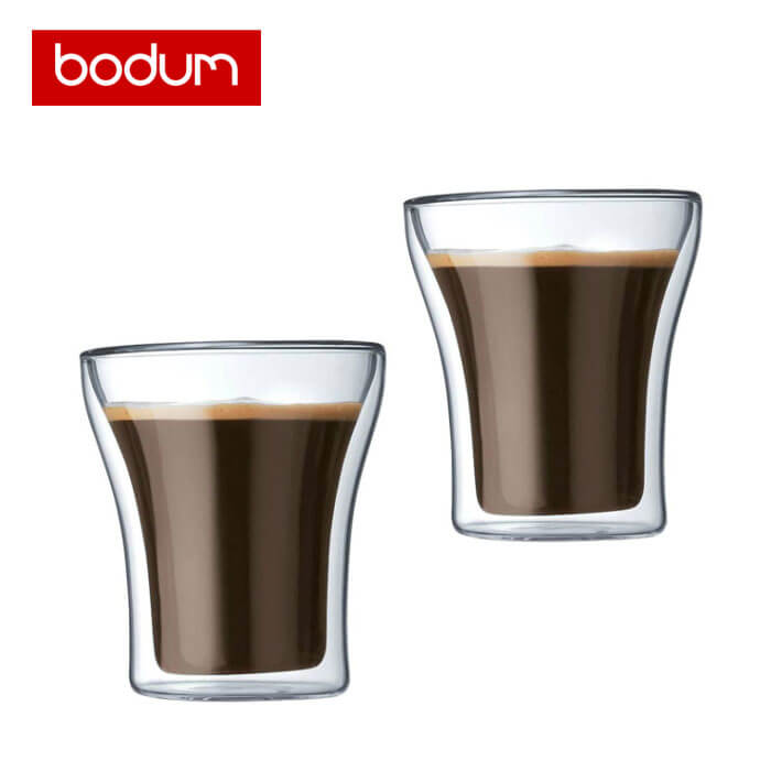 ボダム アッサム ダブルウォールグラス 2個セット 200ml 4555-10 BODUM Bodum グラス