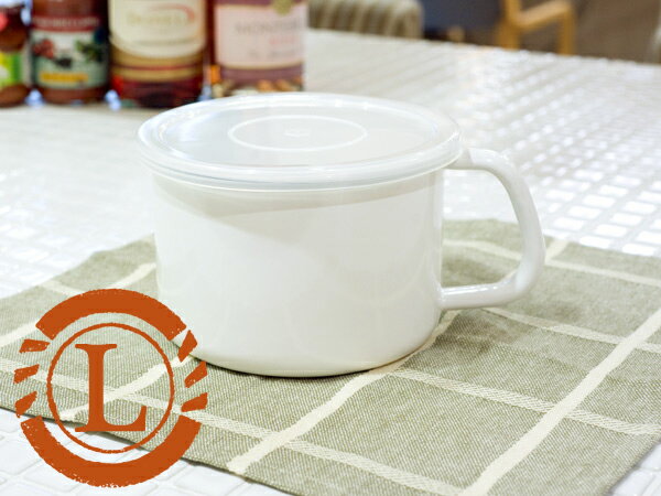 野田ホーロー 持ち手付 ストッカー 丸型 L MS-14M ホーロー容器 ホワイトシリーズ 日本製 のだホーロー ホーロー 容器 保存容器 琺瑯 琺瑯製品 琺瑯...