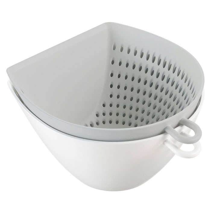 アケボノ チリトリ ザルボウル WH MZ-3518