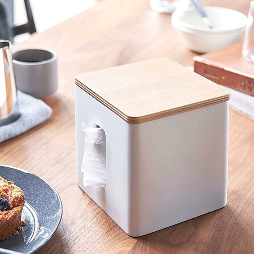山崎実業 ティッシュ&トイレットペーパーケース リン ナチュラル 5470 送料無料 山崎実業 ティッシュ&トイレットペーパーケース リン ナチュラル 5470 送料無料