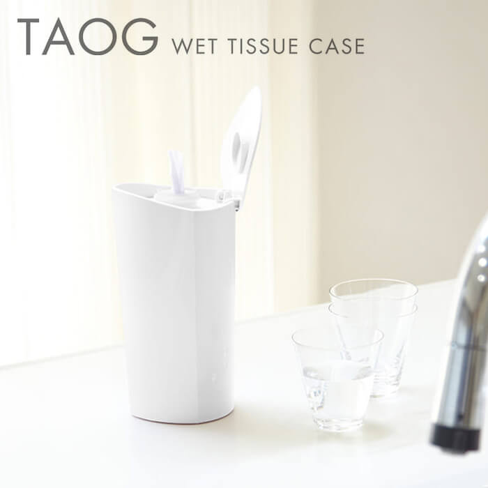 岩谷マテリアル TAOG タオ ウエットティッシュケース ホワイト TAOGWTC W
