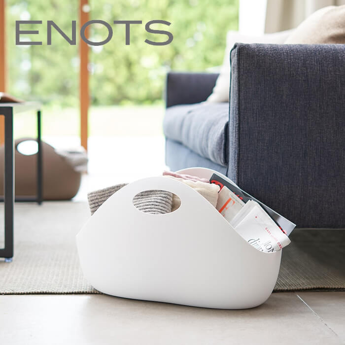 Rakuten - 岩谷マテリアル ENOTS インテリアバッグ ホワイト ENOIB W エノッツ 収納 送料無料