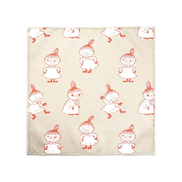 オカトー MOOMIN マイクロファイバーふきん 3Pセット リトルミイ ムーミン キッチン ふきん ハンカチ ..