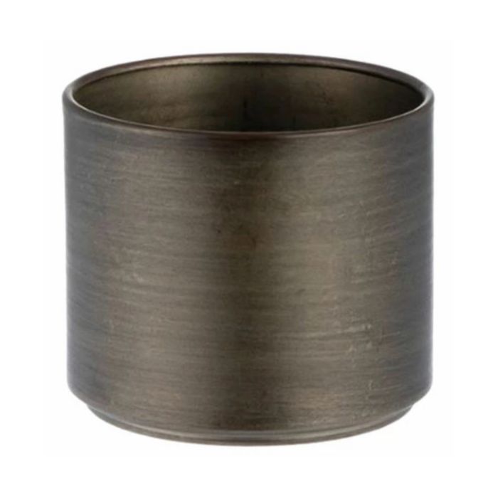 ホワイエ MC円柱ベース 21×19 3200017DBK 卓上 スタンド 植物 花 観葉植物 多肉植物 サボテン 園芸 直植え インテリア ガーデニング ダークブラック