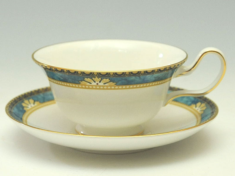【直輸入】WEDGWOOD ウェッジウッド カーゾン ティーカップ&ソーサー【ピオニー 】