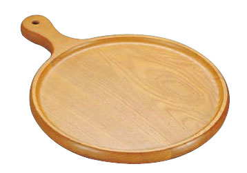 木製 ピザトレー(中)23cm【P-9】