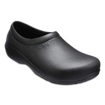 Crocs クロックス オン ザ クロック ワーク ブラック スリップオン 22cm CROCS crocs くろっくす サンダル レディース メンズ 男女兼用 On The Clock Work SlipOn