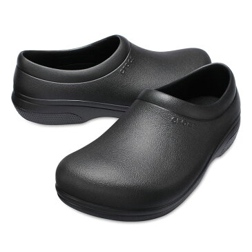 Crocs クロックス オン ザ クロック ワーク ブラック スリップオン 22cm CROCS crocs くろっくす サンダル レディース メンズ 男女兼用 On The Clock Work SlipOn