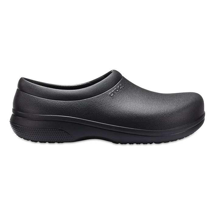 Crocs クロックス オン ザ クロック ワーク ブラック スリップオン 25cm CROCS crocs くろっくす サンダル レディース メンズ 男女兼用 On The Clock Work SlipOn