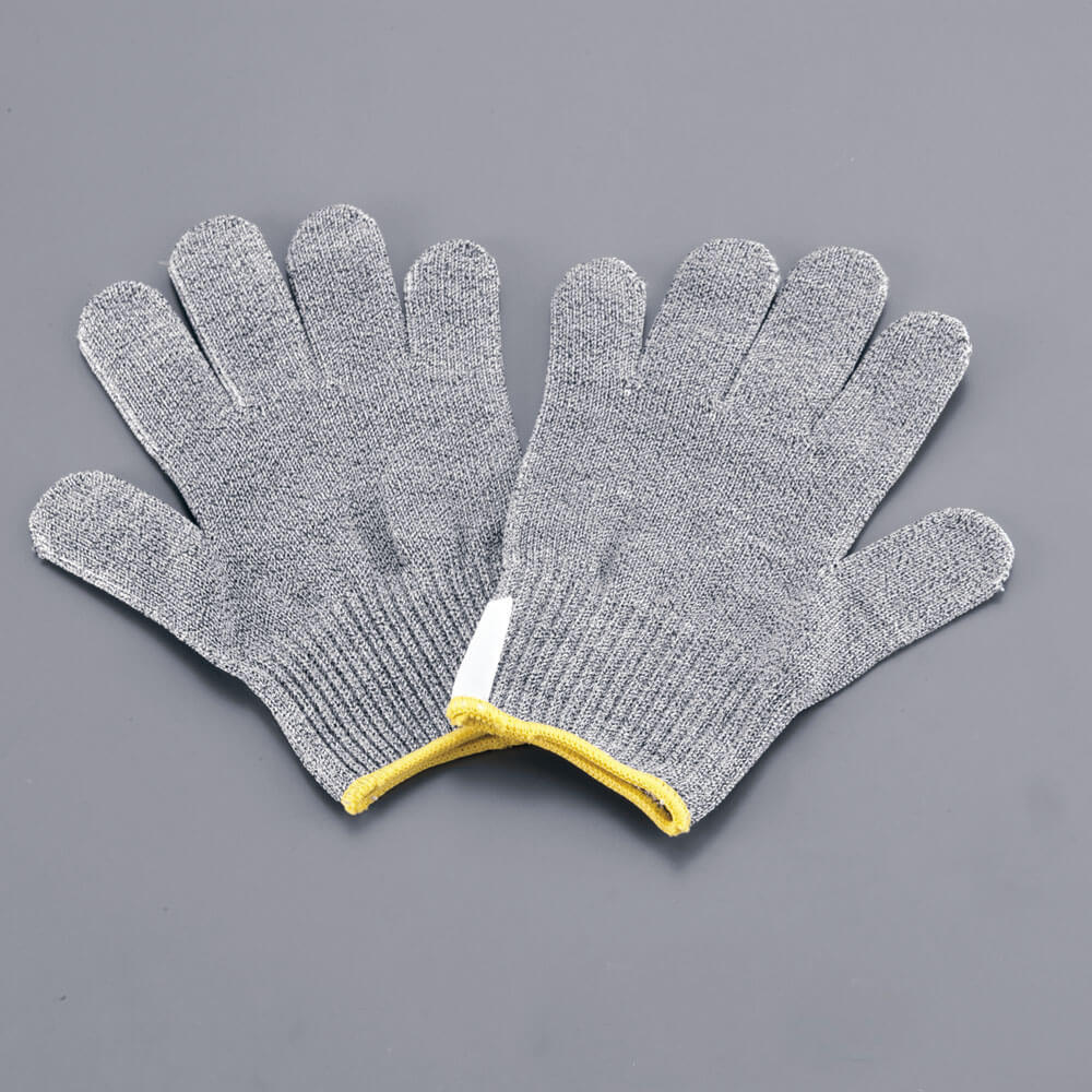 耐切創手袋 タフテック グレー(1組) S 作業手袋 手袋 軍手 作業用グローブ