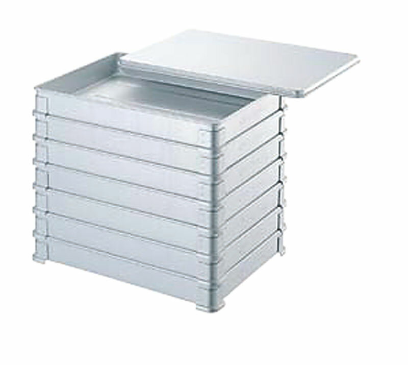 アルマイトそばバット 小 送料無料