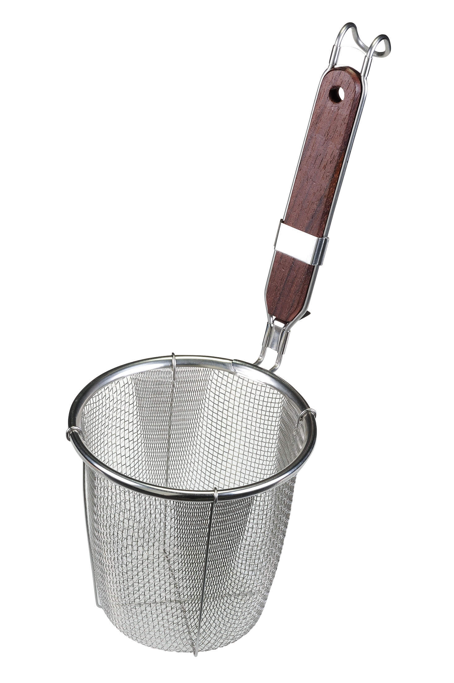 18-8ローズ柄うどんてぼ 平底