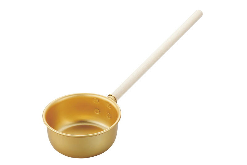 Soup Ladle （Holed） - アルマイト 水杓子 13cm