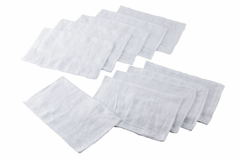 布製鍋つかみ(タオル雑巾)【10枚入】