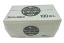 KT-026 カウンタークロス袋入 レギュラー ホワイト 100枚入