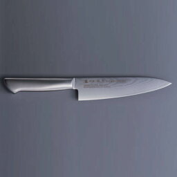 佐竹産業 ダマスカス鋼 牛刀包丁 800-624 刃渡り180mm ナイフ 調理道具