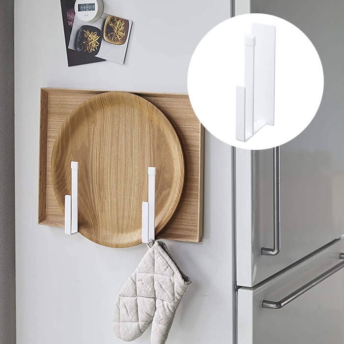 山崎実業 タワー マグネット キッチントレーホルダー2コ ホワイト 5050【送料無料】