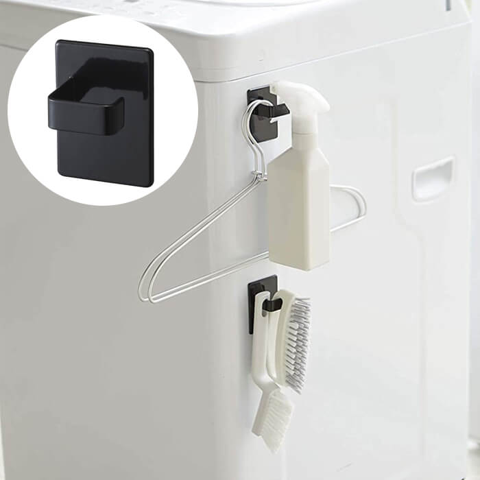 山崎実業 マグネットスプレーフック タワー 2コクミ 5073 ブラック