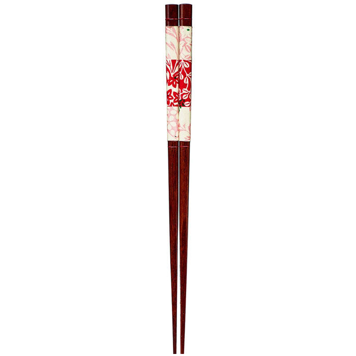 【メール便14本まで対応可能】イシダ お箸 ワシシオリPI 和紙栞 21cm 19504