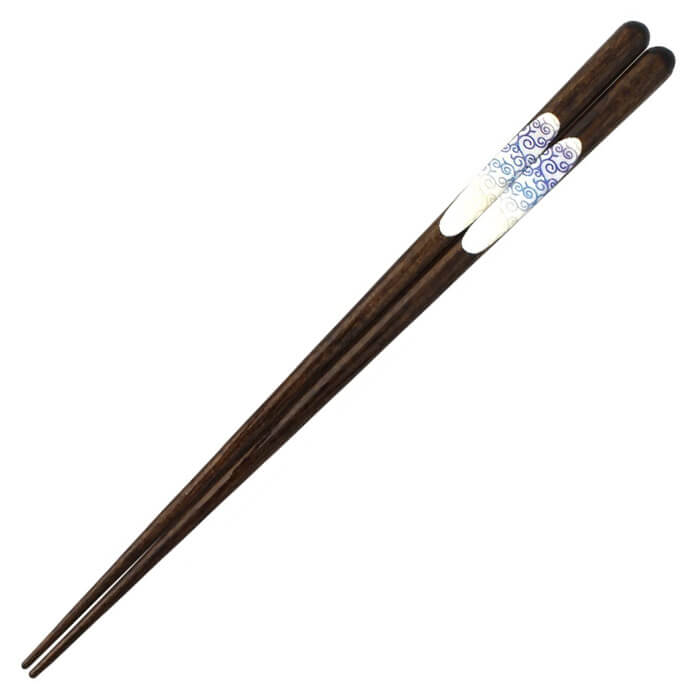 【メール便14本まで対応可能】イシダ お箸 食洗箸 雪蔓 23cm 15921