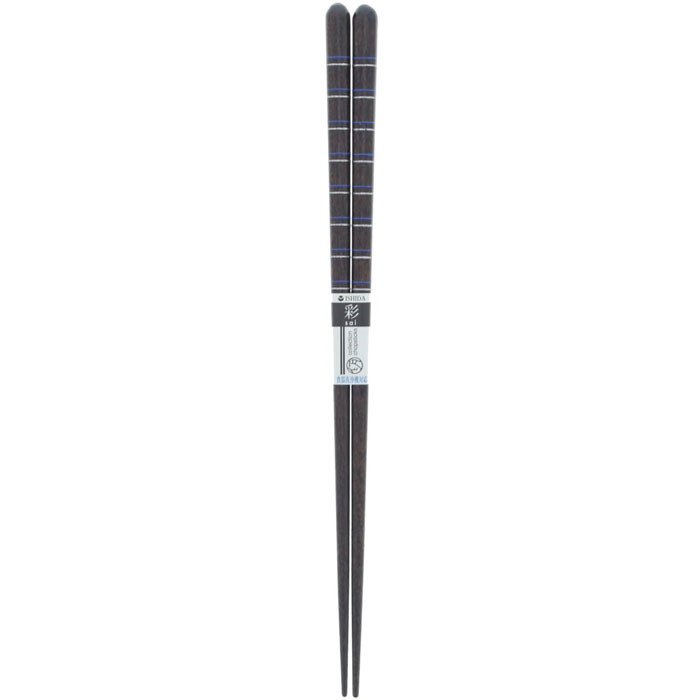 【メール便14本まで対応可能】イシダ お箸 食洗箸 並木 23cm 13355