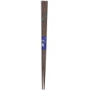 【メール便14本まで対応可能】イシダ お箸 六角しま鯛 20.5cm 12022