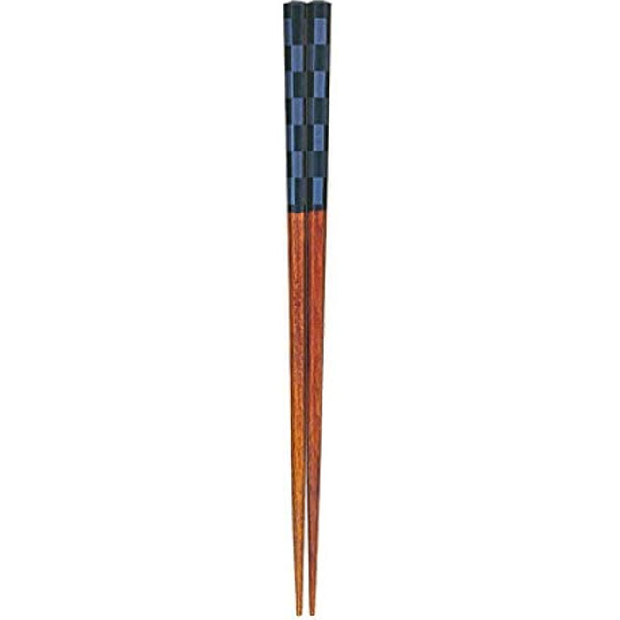 【メール便3本まで対応可能】イシダ お箸 六角黒王 23cm PET 16759