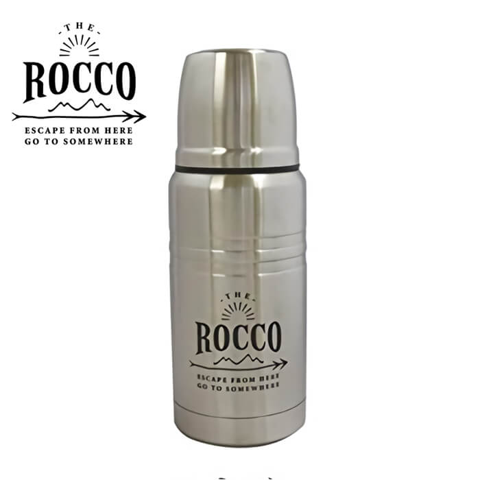 ロッコ マグボトル ROCCO ステンレス ボトル 300ml シルバー ロッコ 水筒 マグボトル マイボトル ステンレスボトル 保冷 保温 保冷保温 おしゃれ 直飲み アウトドア 遠足