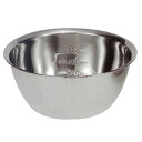 chef's bowl ステンレス深型ボウル(目盛付) 15cm