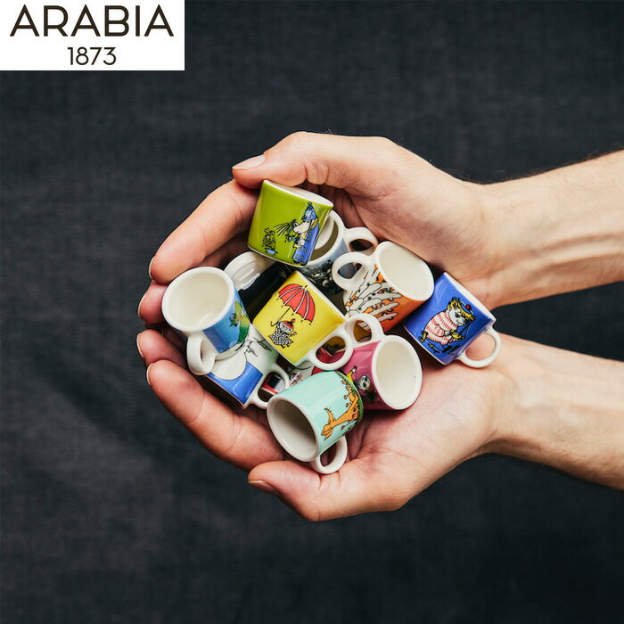 アラビア ムーミン ARABIA ミニマグ オーナメント 6個セット クラシック3 マグカップ 食器 北欧 おしゃれ かわいい シンプル プレゼント ギフト 