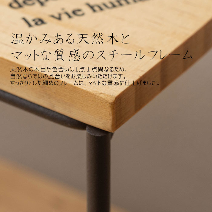オープンラック シェルフ 収納棚 幅40cm 高さ40cm 木製 アイアン ラック 収納 小物置き 多目的ラック 棚 スパイスラック おしゃれ シンプル 新生活 AKB-403 Azumaya 東谷 送料無料【メーカー直送品】【代引不可】【沖縄・北海道・離島・一部地域お届け不可】 [3]