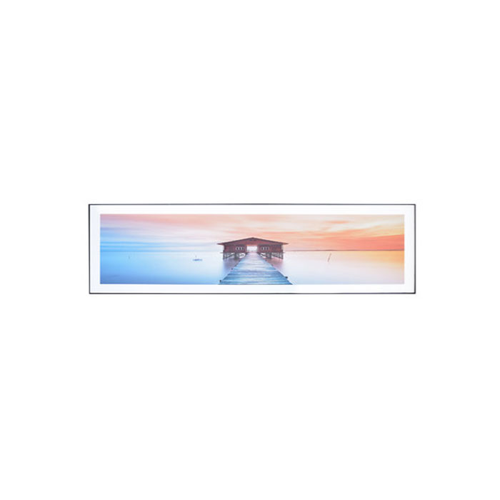 Rakuten - アートパネル ART-201C（ホワイト） アートパネル 140×45cm ワイド グラフィックパネル デザインボード アート 写真 風景 景色 Azumaya 東谷 【送料無料】【メーカー直送品】【代引不可】【沖縄・北海道・離島・一部地域お届け不可】
