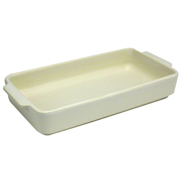 食器 皿 スクエアクッキングディッシュ L 白 52357 前畑 直火OK 耐熱皿 スタッキング 送料無料