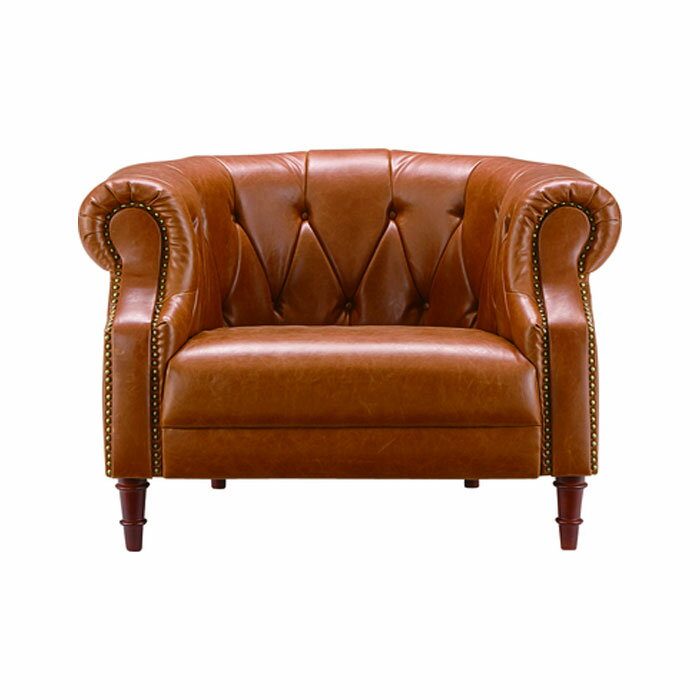 Love Sofa - クイーンズ 1人掛 GS-239LBR ブラウン 送料無料 東谷 Azumaya