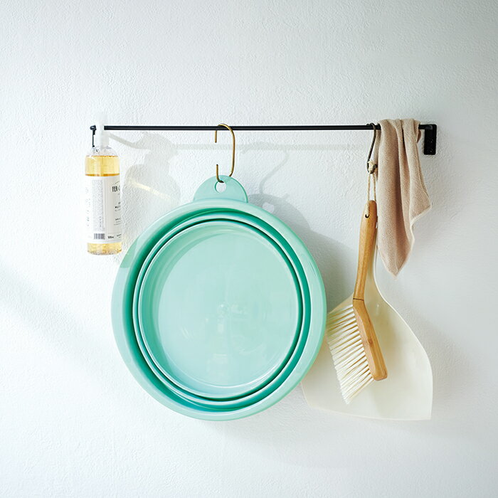 伊勢藤 ソフトタブ 12L 日本製 ソフトバケツ 浅め くすみカラー 折りたためる フック穴 足湯 つけ置き ソフト バケツ ばけつ Iseto