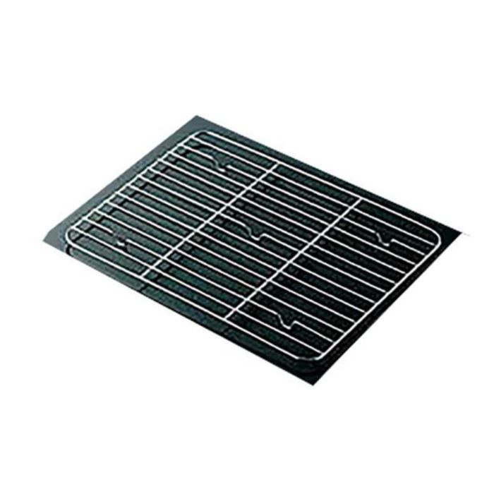 Rakuten - カンダ 18-8 ステンレス 角バットアミ 4枚取 18-8ステンレス 網 揚げ物料理 フライ 水切り 512x307mm