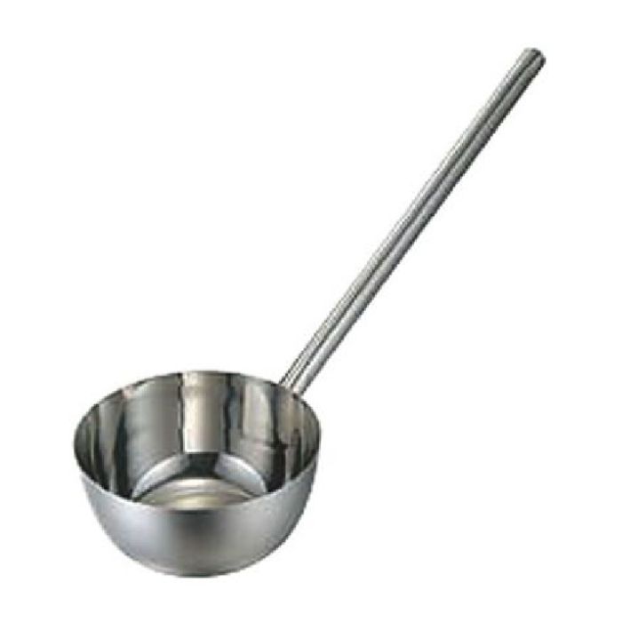 神子島製作所 18-8 ステンレス パイプ柄ひしゃく 21cm 柄75cm おたま レードル キッチン用品 シンプル ..